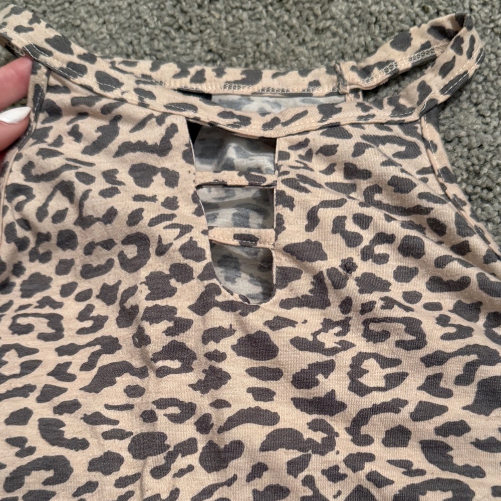 Leopard Print Tank Top - Picture 3 of 3